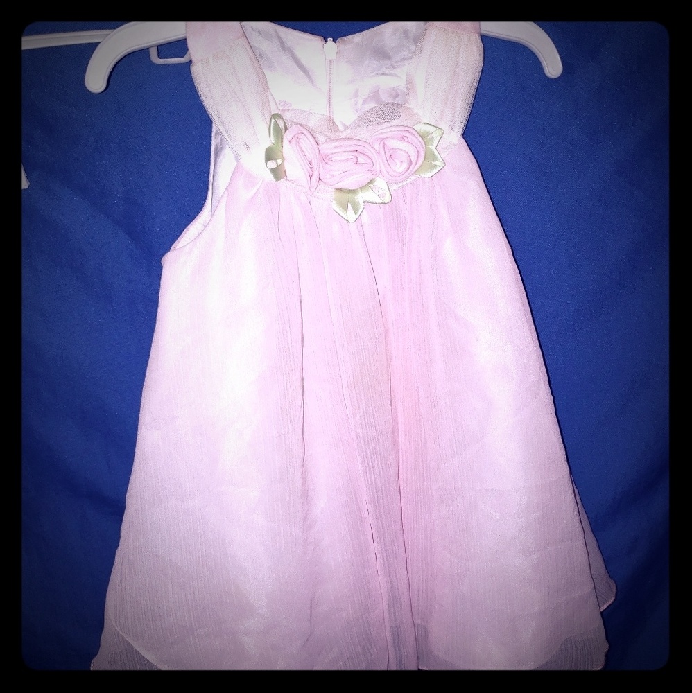 'Pink Roses' Formal Dress